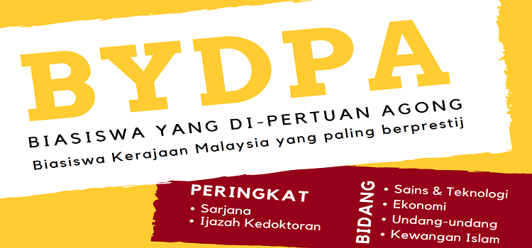 Permohonan Biasiswa Yang Di-Pertuan Agong (BYDPA)